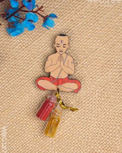 Upanayana Haldi Kumkum Set with Magnet - WBG1872 - Add-ons