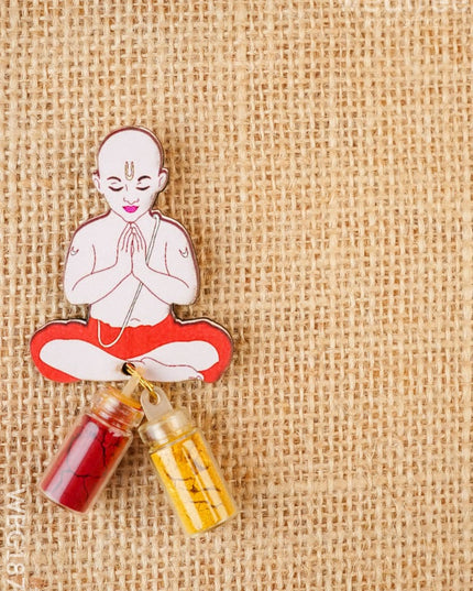 Upanayana Haldi Kumkum Set with Magnet - WBG1872 - Add-ons