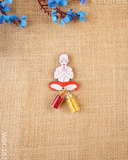 Upanayana Haldi Kumkum Set with Magnet - WBG1872 - Add-ons