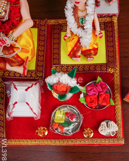 Upanayanam Set With Brahmopadesam & Kumara Bhojanam Welcome Doll - Wl3980 Dolls