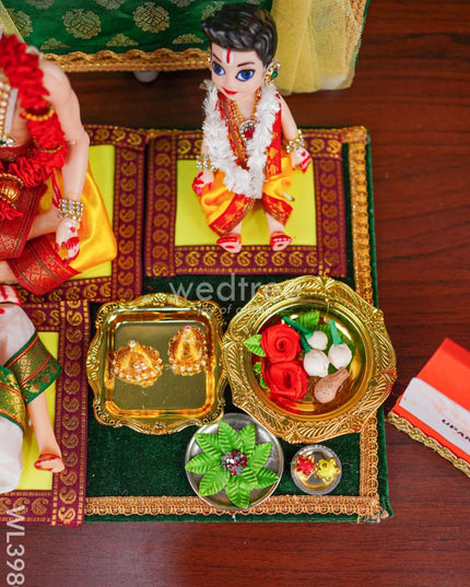 Upanayanam Set With Brahmopadesam & Kumara Bhojanam Welcome Doll - Wl3980 Dolls