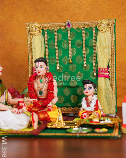 Upanayanam Set With Brahmopadesam & Kumara Bhojanam Welcome Doll - Wl3980 Dolls