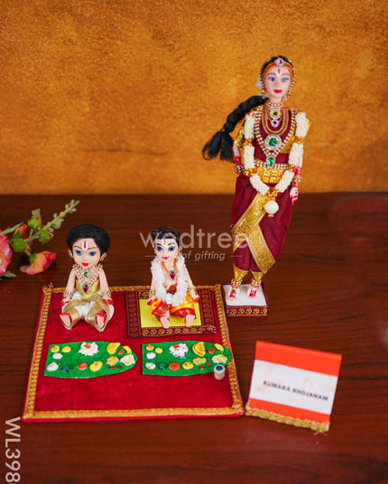 Upanayanam Set With Brahmopadesam & Kumara Bhojanam Welcome Doll - Wl3980 Dolls