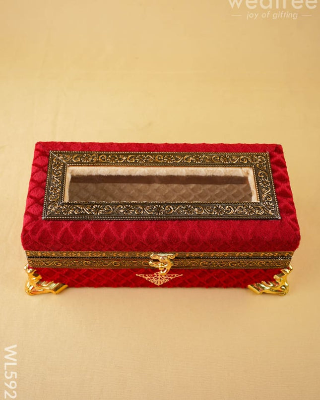 Velvet Bangle Box - 11 inch - WL5923 - Organizers