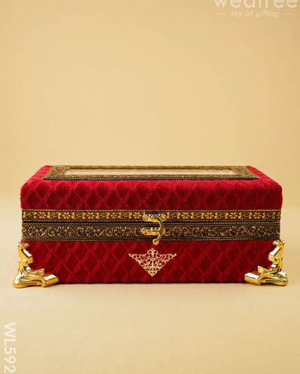 Velvet Bangle Box - 11 inch - WL5923 - Organizers