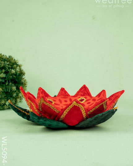 Velvet Lotus - 12 inch - Red - WL5094-2 - Wedding Essentials