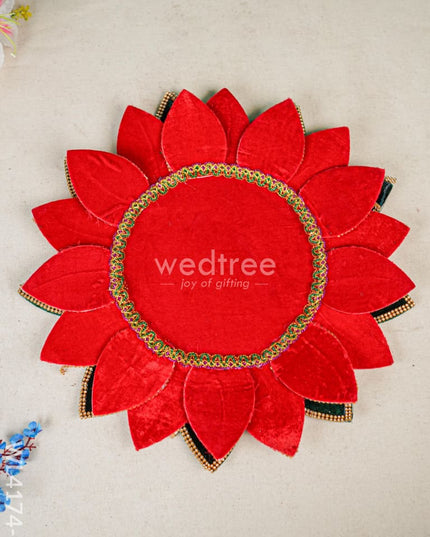 Velvet Lotus Base - Wl4174 Red Wedding Essentials