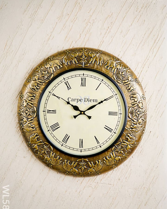 Wall Clocks - Elephant Design - 18 inch - WL5853 - Wall Clocks