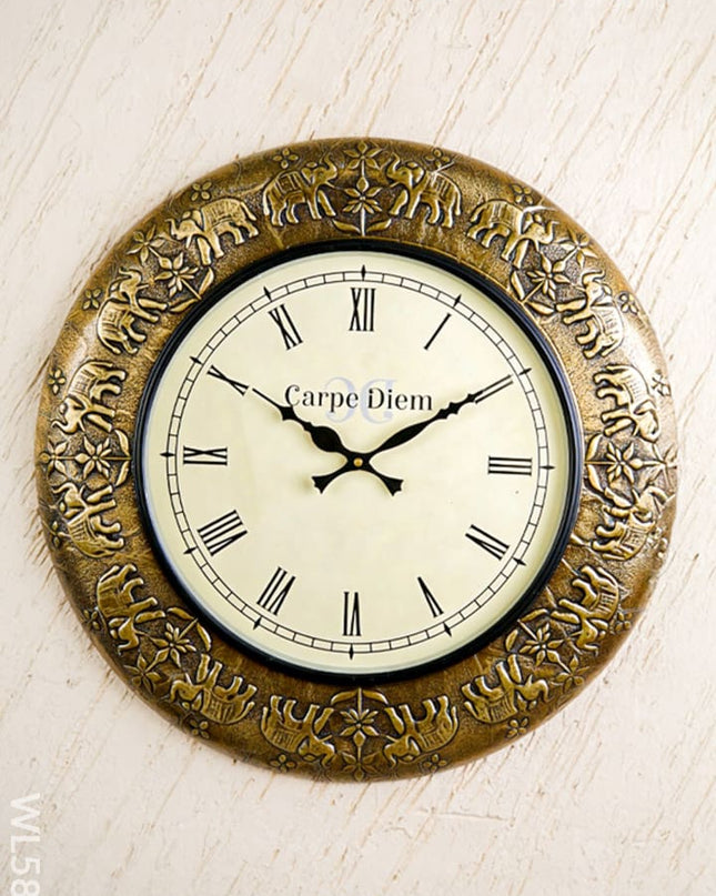 Wall Clocks - Elephant Design - 18 inch - WL5853 - Wall Clocks