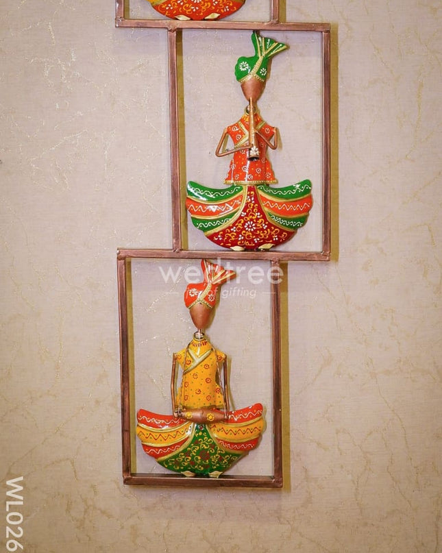 Wall Hanging Musicians Panel - Wl0266 Metal Decor