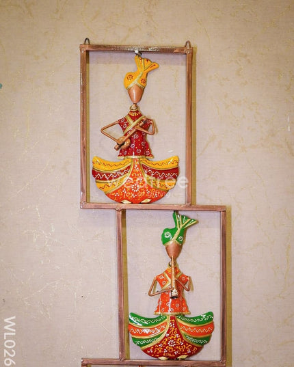 Wall Hanging Musicians Panel - Wl0266 Metal Decor