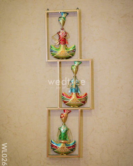 Wall Hanging Musicians Panel - Wl0266 Metal Decor