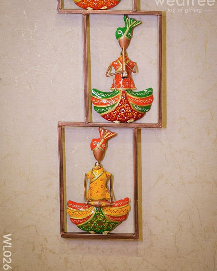 Wall Hanging Musicians Panel - Wl0266 Metal Decor