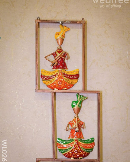 Wall Hanging Musicians Panel - Wl0266 Metal Decor