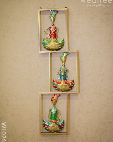 Wall Hanging Musicians Panel - Wl0266 Metal Decor