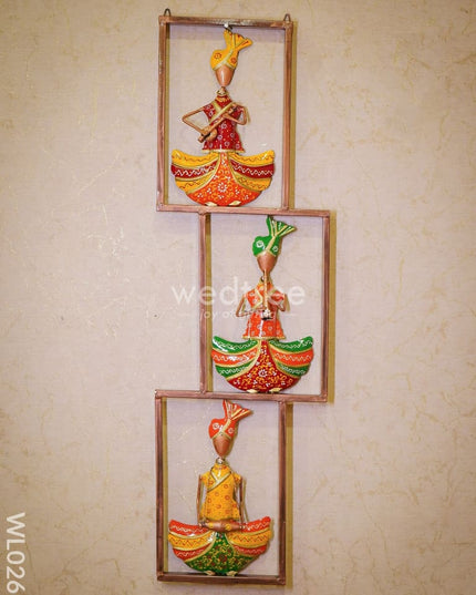 Wall Hanging Musicians Panel - Wl0266 Metal Decor