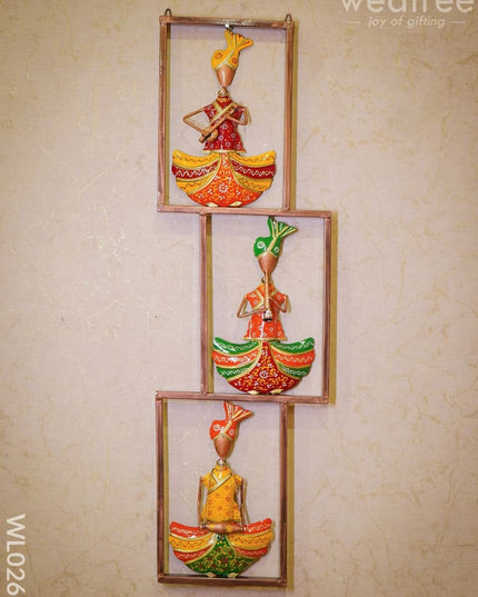 Wall Hanging Musicians Panel - Wl0266 Metal Decor