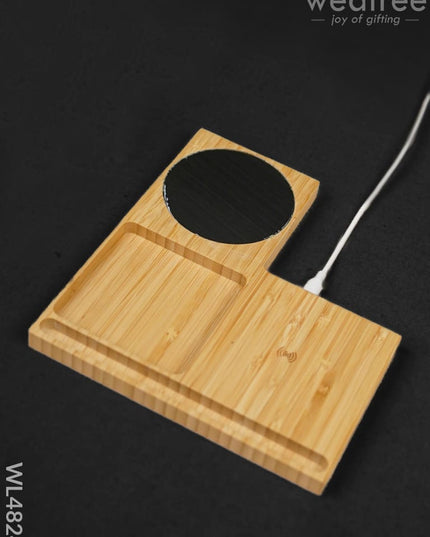 Wangari - Wireless Charger with Cup Warmer & Phone Holder - WL4824 Electronics