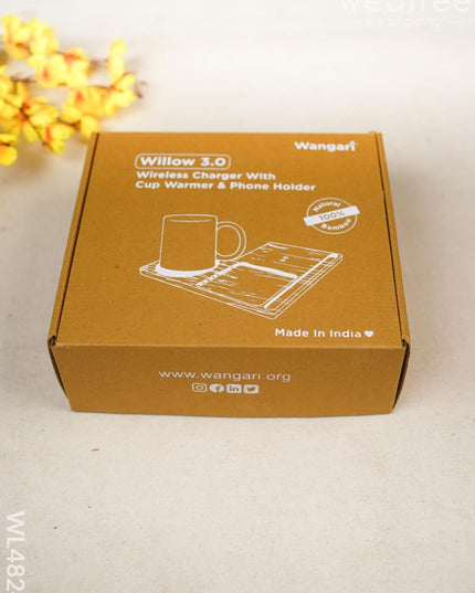 Wangari - Wireless Charger with Cup Warmer & Phone Holder - WL4824 Electronics