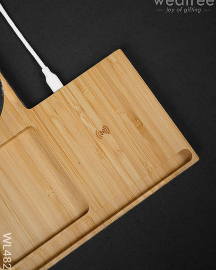 Wangari - Wireless Charger with Cup Warmer & Phone Holder - WL4824 Electronics