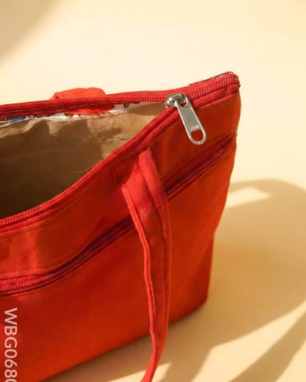 Warli Printed Handbags - WBG0680-1 - Hand Bags