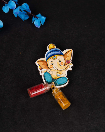 Ganesha Haldi Kumkum Set - WBG1717