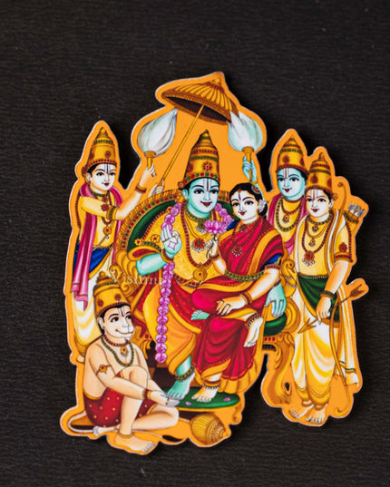 Ram Darbar Fridge Magnet - WBG1735