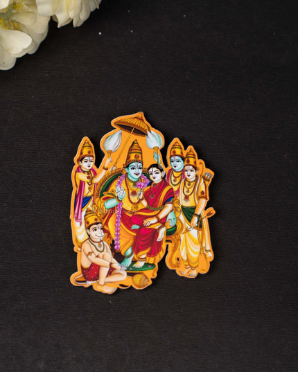 Ram Darbar Fridge Magnet - WBG1735