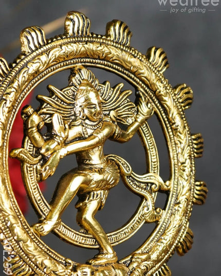White Metal Lord Natraja - 8 Inch Wl2596