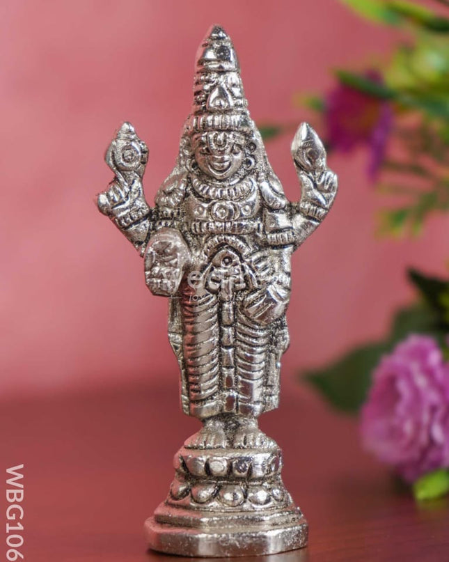 White Metal Tirupati Balaji - Wbg1063 Divine Figurines