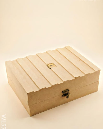 Wooden Box - Tray with Set of 4 Glass - WL5705 - EPNS Gifts