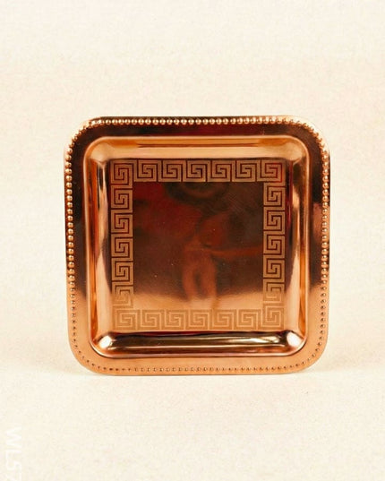Wooden Box - Tray with Set of 4 Glass - WL5705 - EPNS Gifts