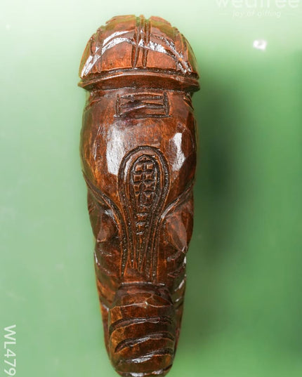 Wooden Carved Elephant Bracket - Set Of 2 Wl4790 Decor
