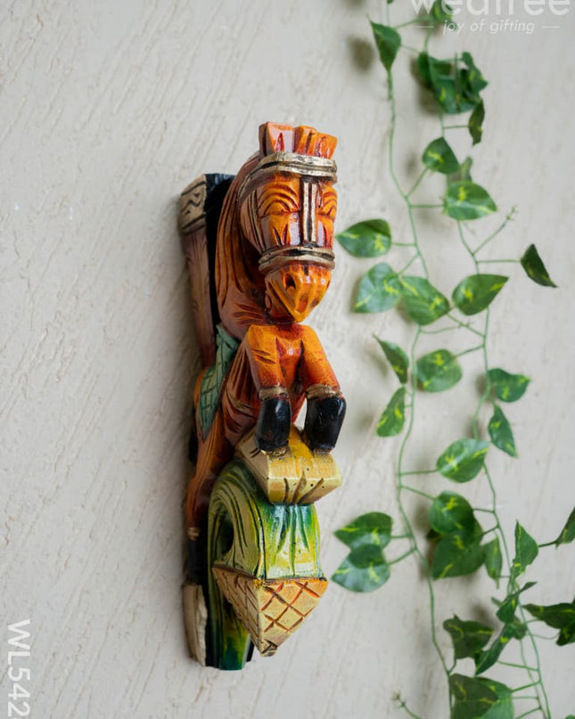 Wooden Carved Horse Bracket - 12 inch - Set of 2 - WL5424 - Wooden Artifacts
