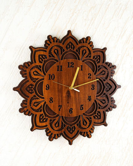 Wooden Clock - 15 inch - WL5736 - Wall Clocks
