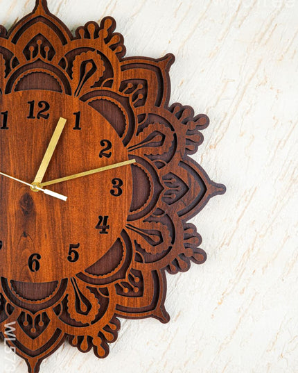 Wooden Clock - 15 inch - WL5736 - Wall Clocks
