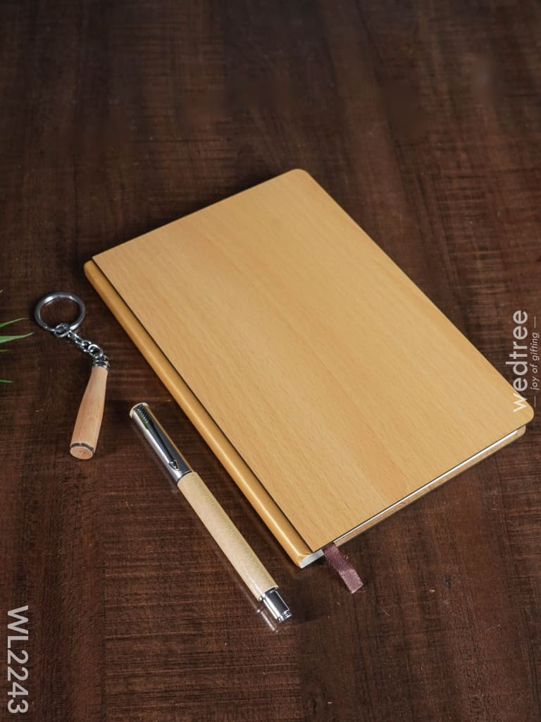 Wooden Diary Set - Wl2243 Corporate Gifts