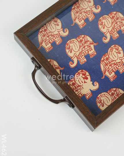 Wooden Elephant Tray - 10 X 8 Inch Wl4626 Trays