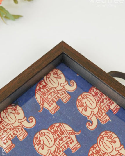 Wooden Elephant Tray - 10 X 8 Inch Wl4626 Trays
