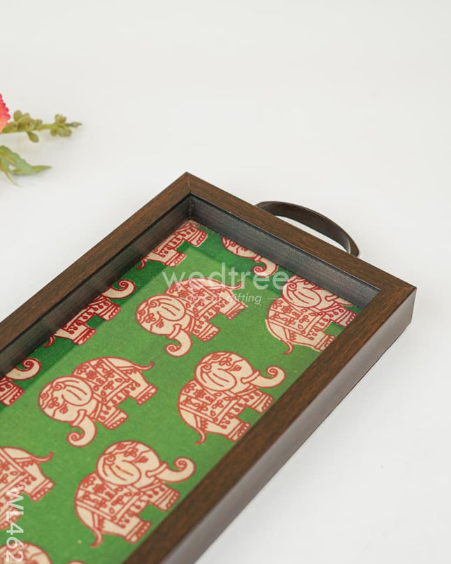 Wooden Elephant Tray - 11 X 6 Inch Wl4625 Trays