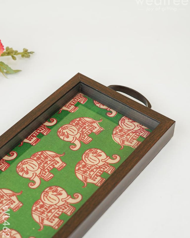 Wooden Elephant Tray - 11 X 6 Inch Wl4625 Trays
