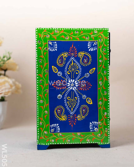 Wooden Handpainted 3 Drawer Organizer Box - WL5058 Wooden Utility