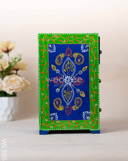 Wooden Handpainted 3 Drawer Organizer Box - WL5058 Wooden Utility