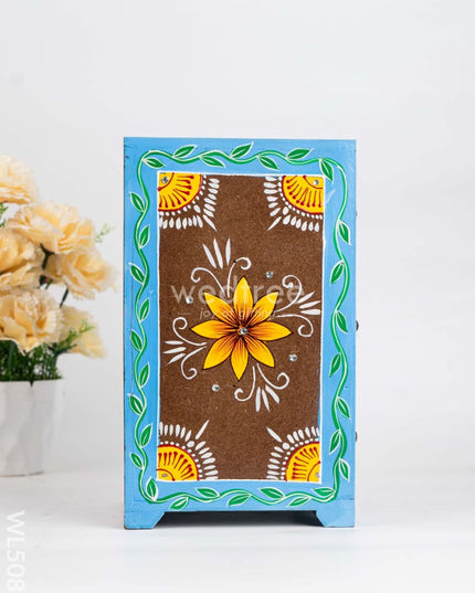 Wooden Handpainted 3 Drawer Organizer Box - WL5083 Wooden Utility