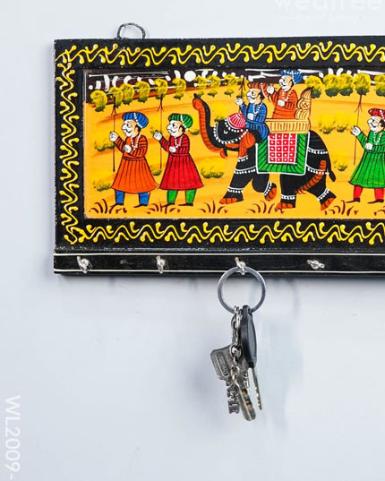 Wooden Key Hanger - Royal Elephant Big (12X6) Wl2009-2 Hangers