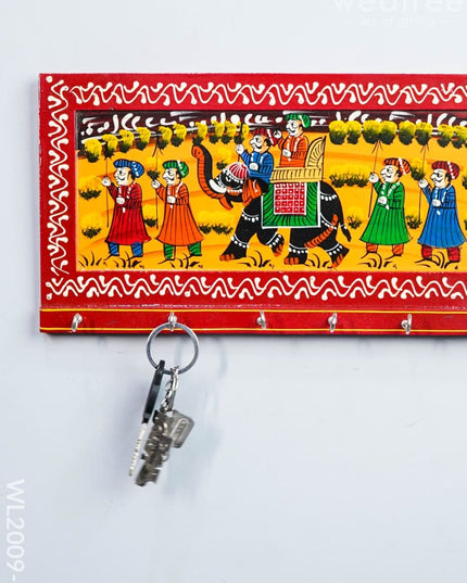 Wooden Key Hanger - Royal Elephant Big (12X6) Wl2009-2 Hangers