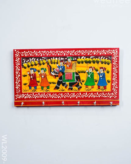 Wooden Key Hanger - Royal Elephant Big (12X6) Wl2009-2 Hangers