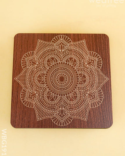 Wooden Manai - 6x6 inch - WBG1912 - Manai RG