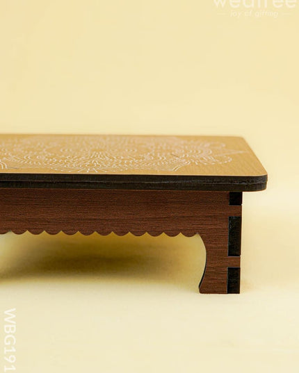 Wooden Manai - 6x6 inch - WBG1912 - Manai RG