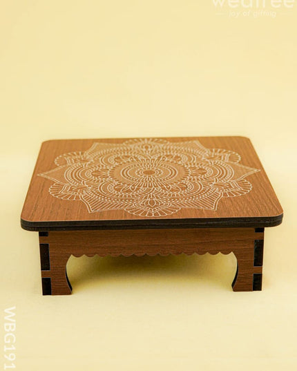 Wooden Manai - 6x6 inch - WBG1912 - Manai RG